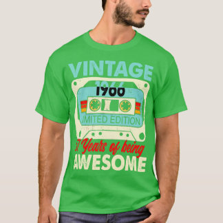 T-shirt Cassette Vintage 1966 57 Ans D'Être Impressionnant