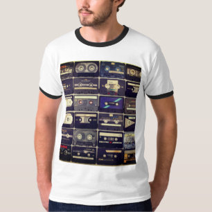 T-shirt Cassette vintage des années 80