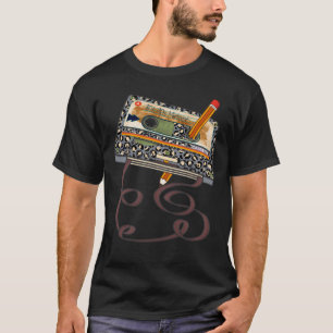 T-shirt Cassetteruban crayon rétro vintage gif années 80 9