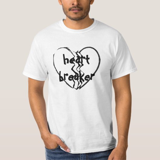 T-shirt casseur de cœurs (Devant)