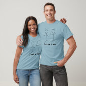 T-shirt cassez une jambe (Unisexe)
