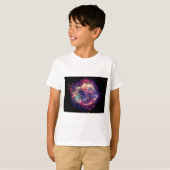 T-shirt Cassiopée A Supernova ... La mort devient elle (Devant entier)