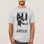 T-shirt Cassius Marcellus Clay Jr. (Devant)