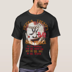 T-SHIRT CASSOULET BAR VICIEUX TRUMP PARIS FRANCE