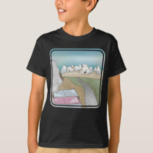 T-shirt Castle hill bouldering Nouvelle-Zélande
