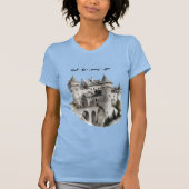 T-shirt Castle Owl Be Seeing You (Devant)