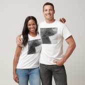 T-shirt Castle rock entre la ville de colline et le (Unisexe)