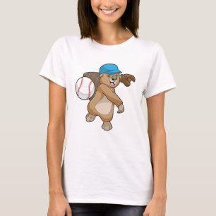 T-shirt Castor au Baseball Sports avec Casquette
