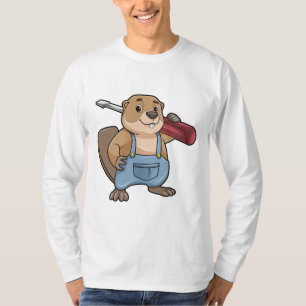 T-shirt Castor comme artisan avec clé