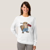 T-shirt Castor comme artisan avec clé (Devant entier)