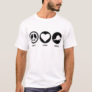 T-shirt Castor d'amour de paix