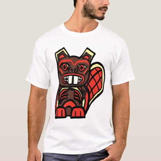T-SHIRT CASTOR DE HAIDA (Devant)