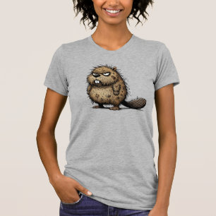 T-shirt Castor Grincheux Croustillant mais Mignon !