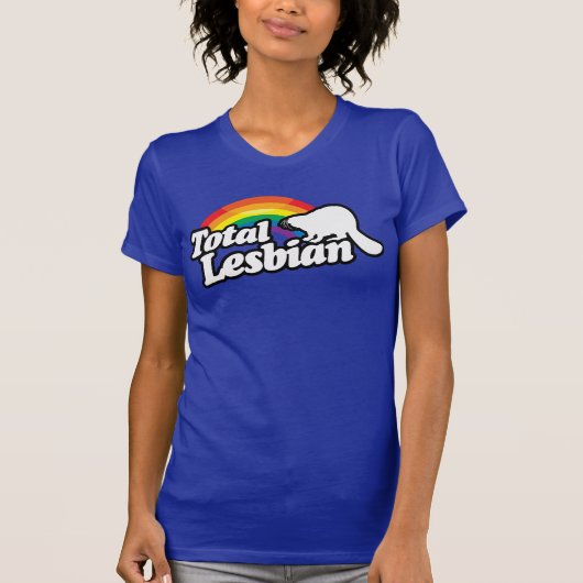 T-SHIRT CASTOR LESBIEN TOTAL (Devant)