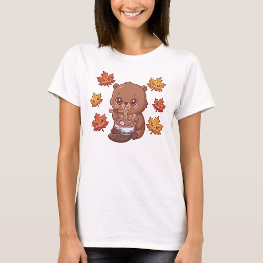 T-shirt Castor mignon (Devant)