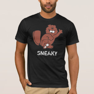 T-shirt Castor sournois