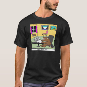 T-shirt Castor Testaments de vie Rick Londres Drôle