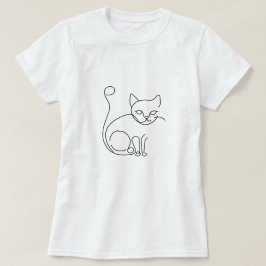 T-shirt Cat① (Design devant)