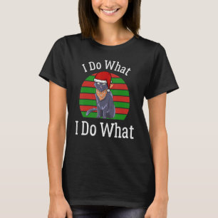 T-shirt Cat 2022 Retro Cat I Do What I Want Cat 1