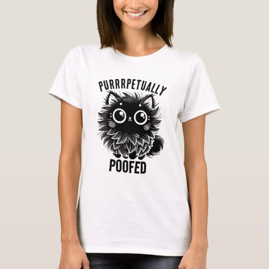 T-Shirt Cat 2 Caché (Devant)