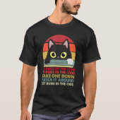 T-shirt Cat 99 Bugs Dans Le Code Prendre Un Poignée Dessus (Devant)