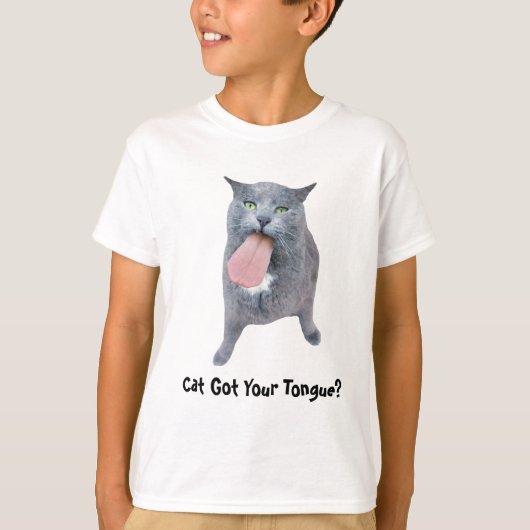 T-shirt Cat A Te Langue ? (Devant)