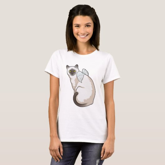 T-shirt Cat Angel (Devant entier)