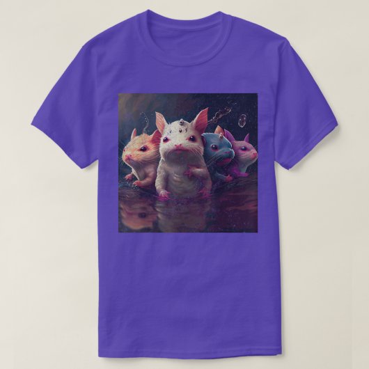 T-shirt Cat Aolotl Squad (Design devant)