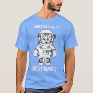 T-shirt Cat Astronaut Espace T CATSTRONAUT Tee