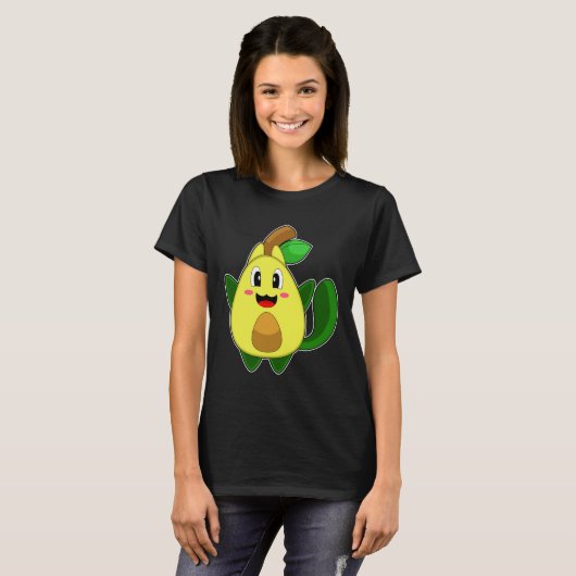 T-shirt Cat Avocado (Devant entier)