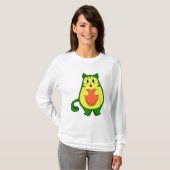 T-shirt Cat Avocado (Devant entier)