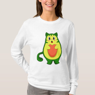 T-shirt Cat Avocado