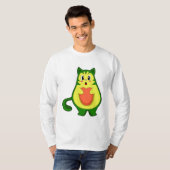 T-shirt Cat Avocado (Devant entier)
