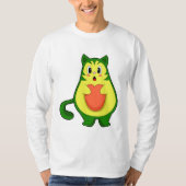 T-shirt Cat Avocado (Devant)