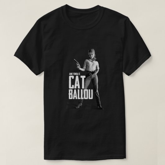 T-shirt Cat Ballou - Jane Fonda Essential (Design devant)