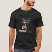T-shirt Cat Bingo Because Murder Is Wrong (Devant)