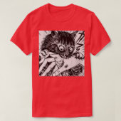 T-shirt Cat Bite Main (Design devant)