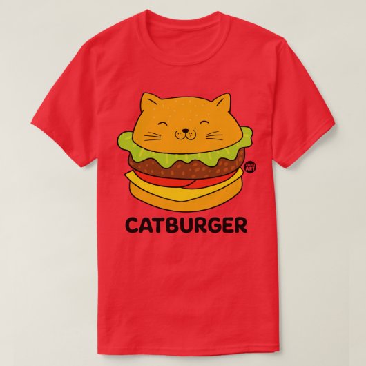 T-SHIRT CAT BURGER (Design devant)