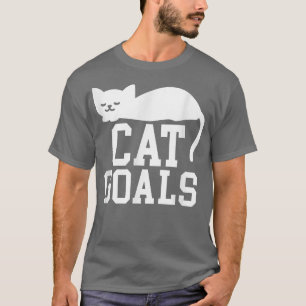 T-shirt Cat Buts Sleep Funny Cat Tee