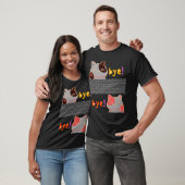 T-SHIRT CAT BYE BYE (Unisexe)