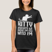 T-shirt Cat Cake  Baking Cat  Cat sweets (Devant)