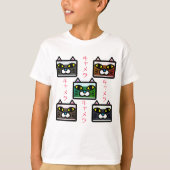 T-shirt Cat Camera (Devant)