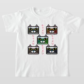 T-shirt Cat Camera