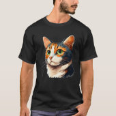 T-shirt cat cat  kittens (Devant)