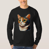 T-shirt cat cat  kittens (Devant)