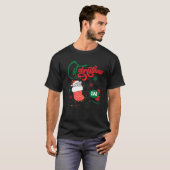 T-shirt Cat Christmas in september awesome for family (Devant entier)