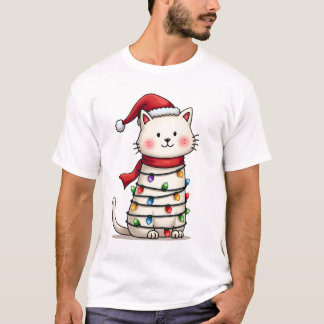 T-shirt Cat Christmas Tree Christmas (6)
