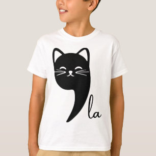 T-shirt Cat Comma La Kamala Harris Pour Président 2024 Ele