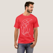 T-shirt Cat Contellation garçon (Devant entier)