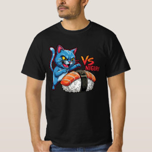 T-shirt Cat contre Nigiri